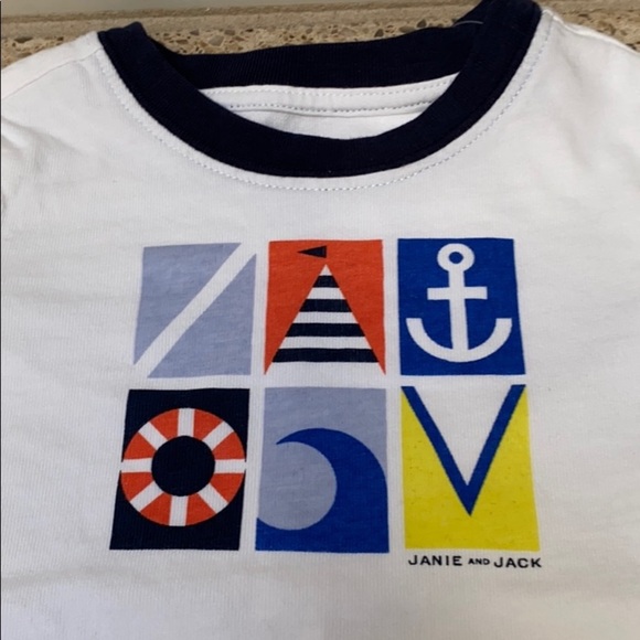 Janie and Jack boys tee shirt - Picture 2 of 5